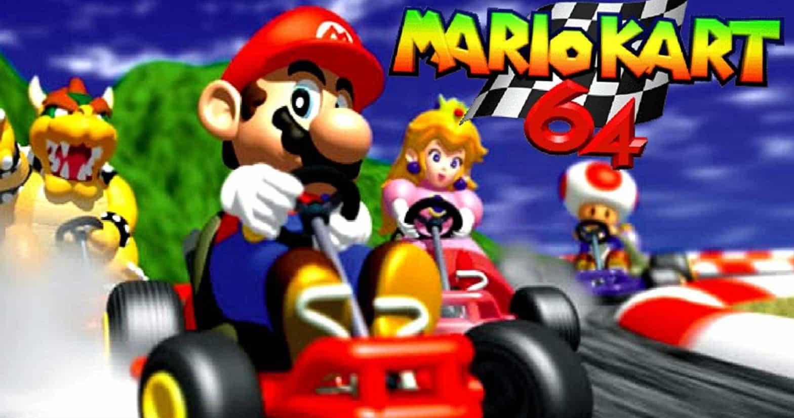 mario kart 64 music menu